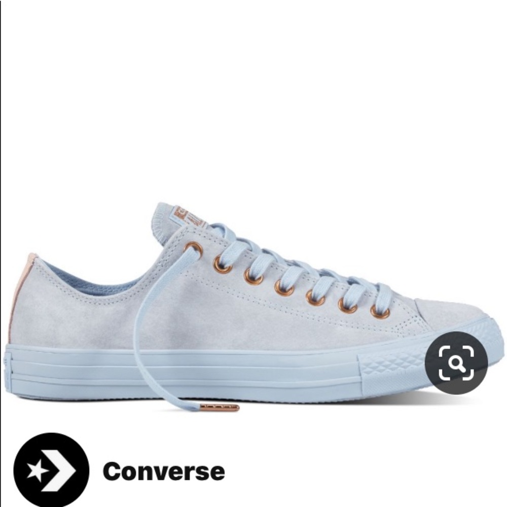 Size 7.5 women’s suede converse shoes